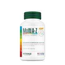 Multi A-Z Vitaminas E Minerais Vitavale 60 Cápsulas