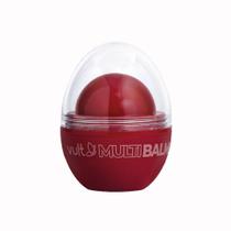 Multi Balm Vult 2 em 1 Boca & Olhos Bala de Morango 6,5g