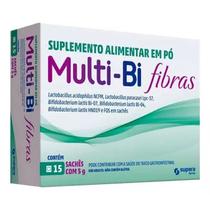 Multi Bi Probiótico Fibras 5g Pó 15 Sachês