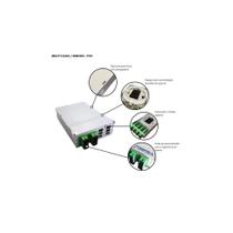 Multi Caixa Mini Distribuidor Interno Óptico PVC 12 Fibras - FIBERSUL