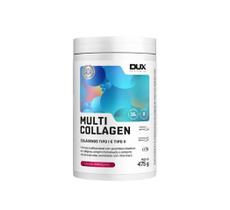 Multi Collagen Colágeno Tipo I e II Frutas Vermelhas 475g Dux Nutrition