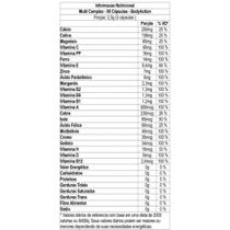 Multi Complex 60 caps Body Action Multi Complex 60 caps Body Action