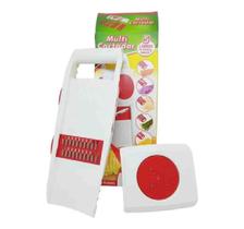 Multi Cortador 5x1 Fatiador e Ralador Legumes Com Pino/Trava