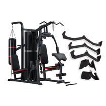 Multi Estação de Musculação Completa Bonafit Com Kit Puxadores Anâtomicos Profissionais Multi Estação de Musculação Completa Bonafit Com Kit Puxadores Anâtomicos Profissionais