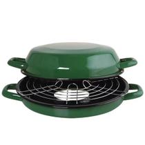 Multi Grill Light Esmaltado 4L Verde Ewel