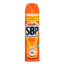 Multi Inseticida Aerosol SBP Embalagem Econômica Protege até 24H 380ml