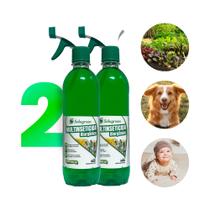 Multi-Inseticida Ecológico Solugreen 100% Natural- 500ml +Refil /Seguro para Pets e Crianças