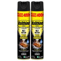 Multi Inseticida Mata Baratas Mosquitos Insetos 400ml 2un
