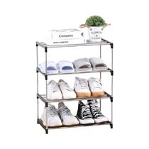 Multi Layered Space Saving Shoe Rack, 3 e 4 camadas de sapato Racks, armazenamento doméstico simples