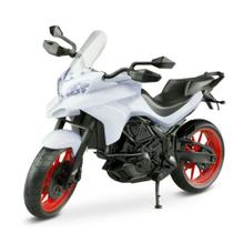 Multi Motocycle Brinquedo Moto 27cm Pneu Borracha - Roma Brinquedos 0902 - Criança Menino Moto