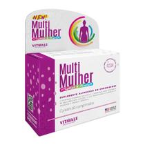 Multi Mulher Vitaminas E Minerais Vitavale 60 Cápsulas