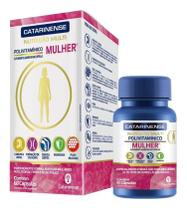 Multi Polivitaminico Mulher 60 Capsulas Catarinense Nutrição