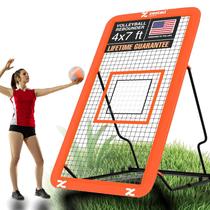 Multi-Sport Rebounder Net Zested Sports 7x4 pés com bolsa de transporte