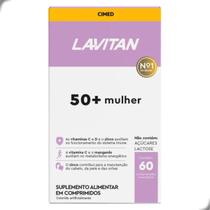Multi Vitaminas 50+ Mulher 60 Comprimidos Lavitan
