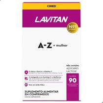 Multi Vitaminas A-Z + Mulher 90 Comprimidos Lavitan
