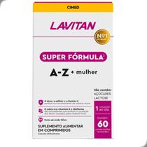 Multi Vitaminas A-Z + Mulher Super Formula 60 Comprimidos Lavitan Multi Vitaminas A-Z + Mulher Super Formula 60 Comprimidos Lavitan