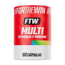 Multi Vitaminas E Minerais Pote 60 Cápsulas - Ftw Multi Vitaminas E Minerais Pote 60 Cápsulas - Ftw