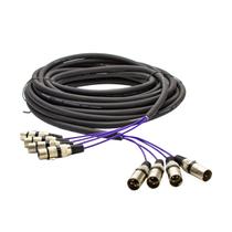 Multicabos Com Conectores XLR 4 Vias - Cirilo Cabos