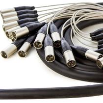 Multicabos Conectores Xlr 24 Vias Amphenol - 10 Mt