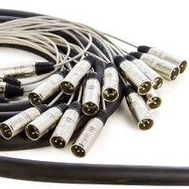 Multicabos Conectores Xlr 24 Vias Santo Angelo - 30 Mt