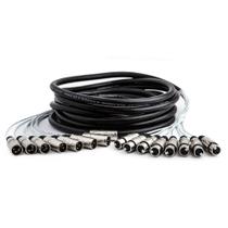 Multicabos XLR 8 Vias Santo Angelo - 10 Metros