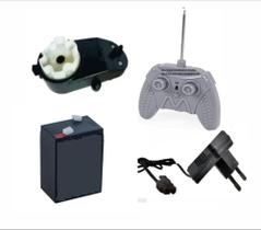 Multicar Hpi Elétrico 6v Homeplay - Só os Acessórios ( Bateria, Carregador, Controle e Tração)