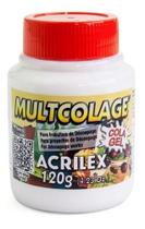 Multicolage Cola Gel Acrilex Decoupage - 120 Gramas