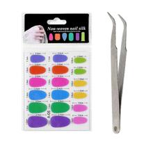 MulticolorNail Care Fibra de Vidro Silk Nails Wrap Adesivos Para - generic