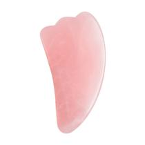 MulticolorNatural Rosa Cristal Jade Massageador em forma de coração T - generic