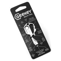 Multiferramenta Geekey Original em Aço Inoxidável - Formato de Chave