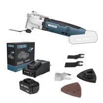 Multiferramenta Oscilante Wesco 18V WS2355.9, com Bateria 4,0Ah e Carregador WS2355.9 Multiferramenta Oscilante Wesco 18V WS2355.9, com Bateria 4,0Ah e Carregador WS2355.9