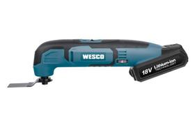 Multiferramenta Oscilante Wesco a Bateria 18 v Li Multiferramenta Oscilante Wesco a Bateria 18 v Li