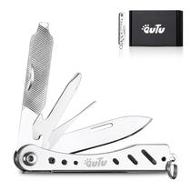 Multiferramenta OUTU 6 em 1 Chaveiro em Aço Inoxidável EDC Multiferramenta OUTU 6 em 1 Chaveiro em Aço Inoxidável EDC
