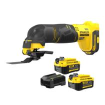 Multiferramenta SCT500B-B3 + SCB244CK-BR 20V Stanley c/ 2 Bat. 4Ah