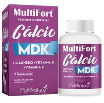 Multifort Cálcio MDK MultiNature 60 cápsulas