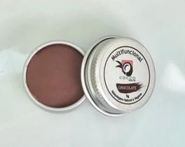 Multifuncional 3 em 1 - Batom/Sombra/Blush - cor Chocolate - CoCCo Natural