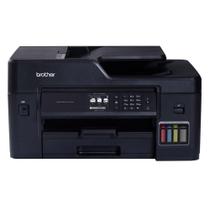 Multifuncional Brother Tank MFCT4500, Tanque de Tinta, Colorida, USB, Wi-Fi Direct, Ethernet, Fax, Preto e 110V