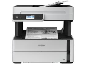 Multifuncional Epson EcoTank M3170, Jato de Tinta, Mono, Wi-Fi, Bivolt - M3170 Multifuncional Epson EcoTank M3170, Jato de Tinta, Mono, Wi-Fi, Bivolt - M3170
