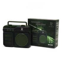Multifunctional Bluetooth Speaker Outdoor Speaker Radio Retro Speaker Gift RM-S207 Green