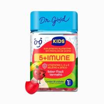 MultiGood Fini Dr. Good 5+ Imune Kids - Sabor Maça Vermelha com 30 unidades