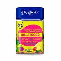 MultiGood Fini Dr. Good sem açucar - Sabor Abacaxi e Morango com 30 unidades