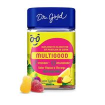 Multigood Fini Sabor Morango e Abacaxi Com 30 Gomas -Dr Good Multigood Fini Sabor Morango e Abacaxi Com 30 Gomas -Dr Good