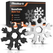 Multiherramienta Hinshark Copo de Nieve 18-en-1 Acero Inoxidable 7.5 cm Multiherramienta Hinshark Copo de Nieve 18-en-1 Acero Inoxidable 7.5 cm