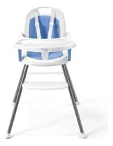 Multikids Cadeira Alimentacao Portatil Refeição Bebe Cadeirinha Azul