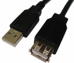 Multilaser Cabo Link USB 2.0 AM/ AF 1,8m WI026