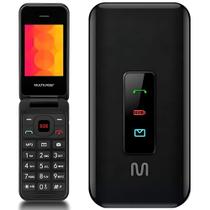 Multilaser Flip Celular Para Idoso com Boa Audição e Facilidade de Uso