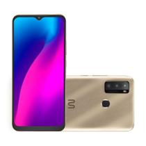 Multilaser G Max 2 4G 64GB Wi-Fi Tela HD 6.5 Dual 2GB RAM Câmera 5MP Android 11 Dourado - P9157