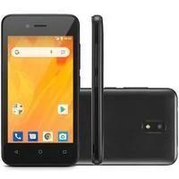Multilaser p9070 3g tela 4' dual sim 8gb radio fm mp3 preto