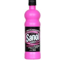 Multilimpador Sanol Pro Power Clean 500ml Graxa, Óleo, Gorduras, Fuligens e Sujidades