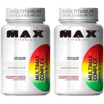 Multimax Complex 2 Unidades De 90 Cápsulas Max Titanium